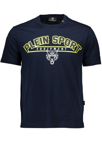 Plein Sport T-Shirt Maniche Corte Uomo Blu - mem39