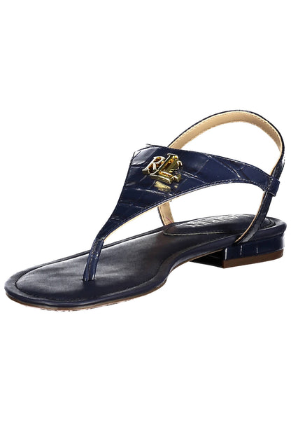 Ralph Lauren Calzatura Sandalo Donna Blu"" - mem39