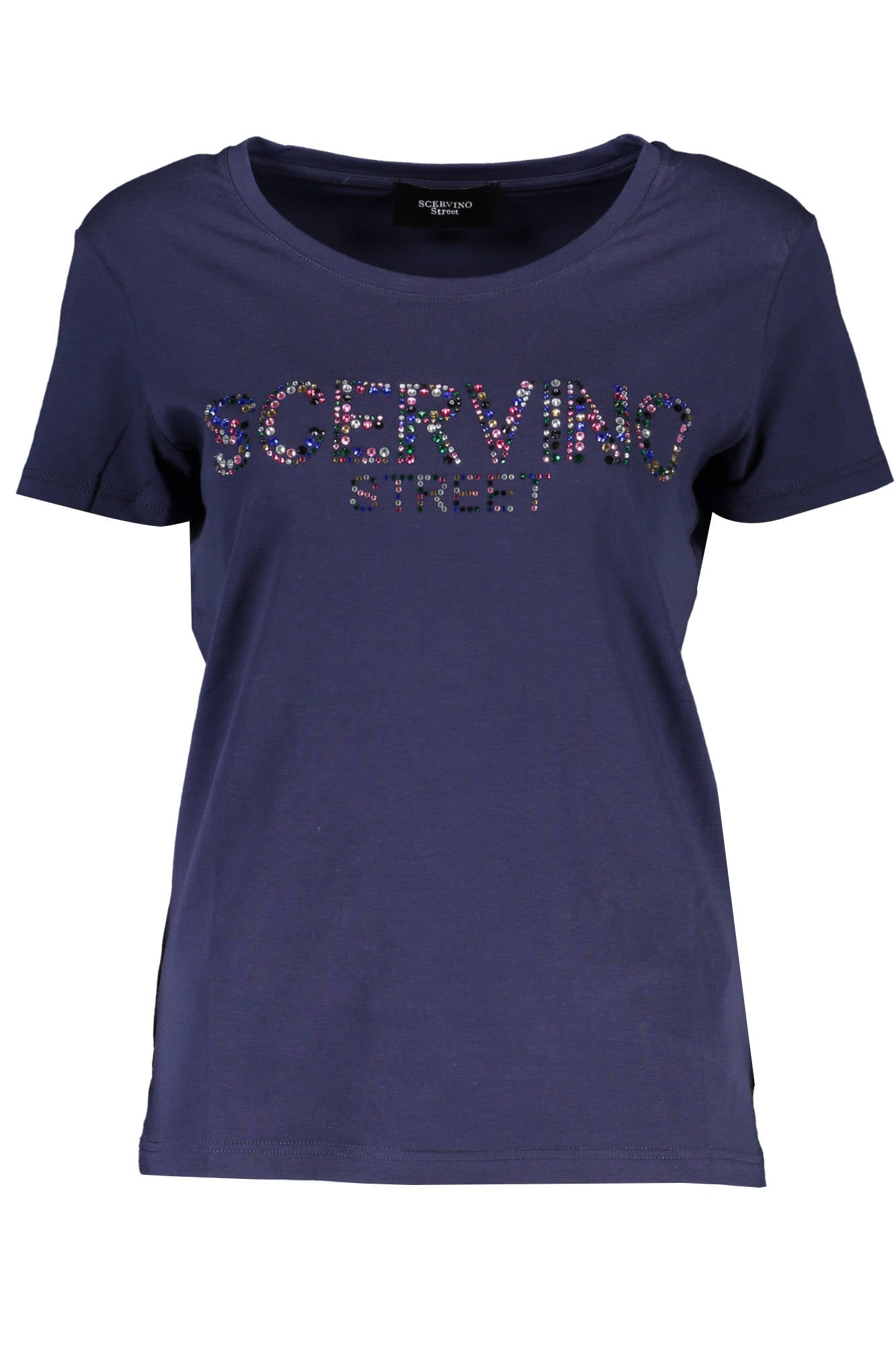 Scervino Street T-Shirt Maniche Corte Donna Blu"" - mem39