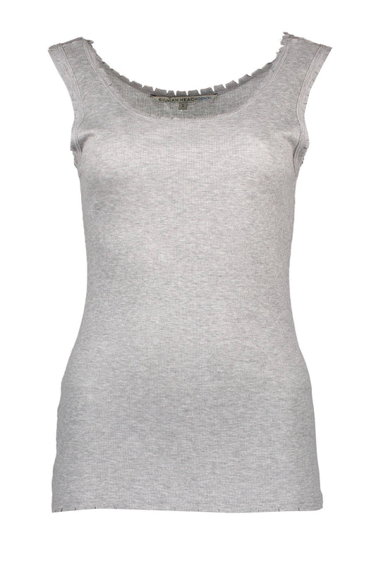 Silvian Heach Canotta Donna Grigio - mem39