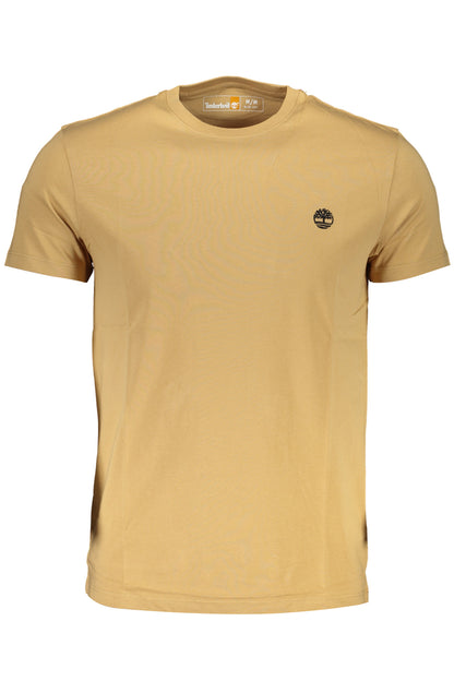 Timberland T-Shirt Maniche Corte Uomo Beige - mem39