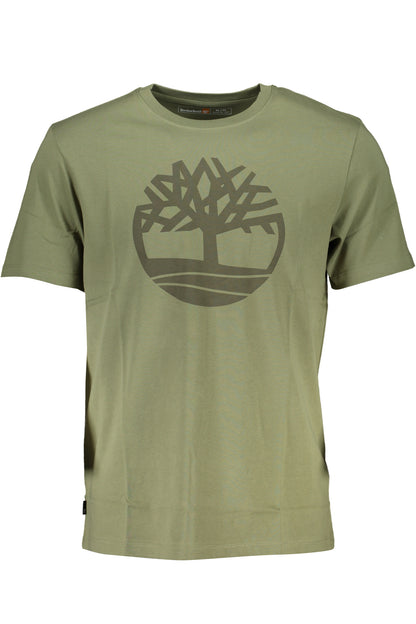 Timberland T-Shirt Maniche Corte Uomo Verde - mem39