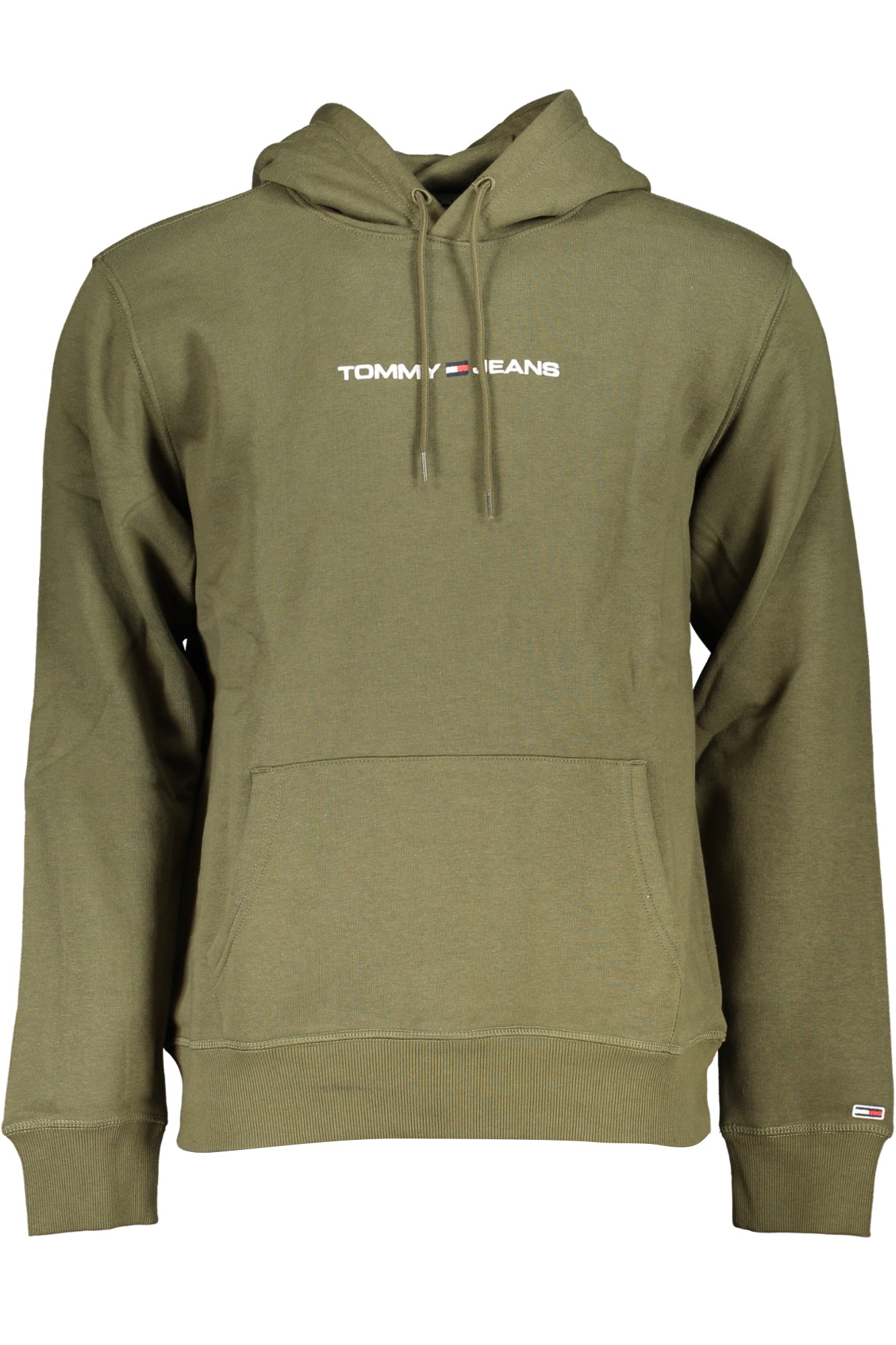 Tommy Hilfiger Felpa Senza Zip Uomo Verde"" - mem39