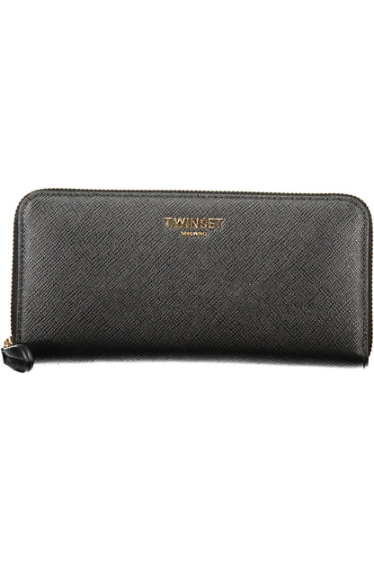 TWINSET PORTAFOGLIO DONNA NERO