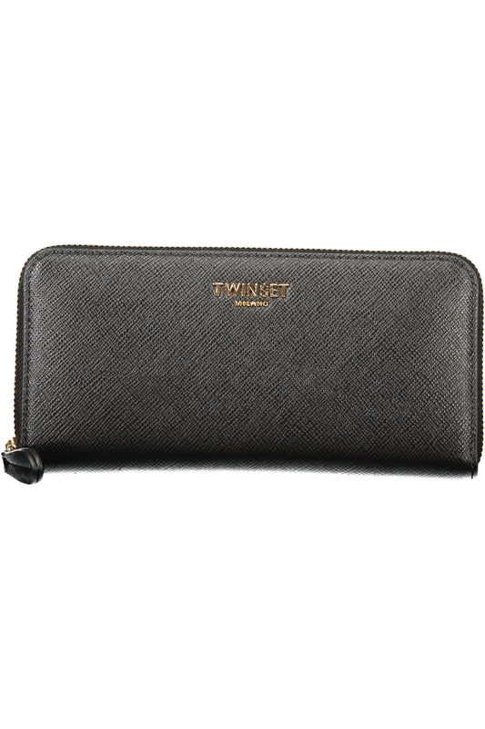 TWINSET PORTAFOGLIO DONNA NERO