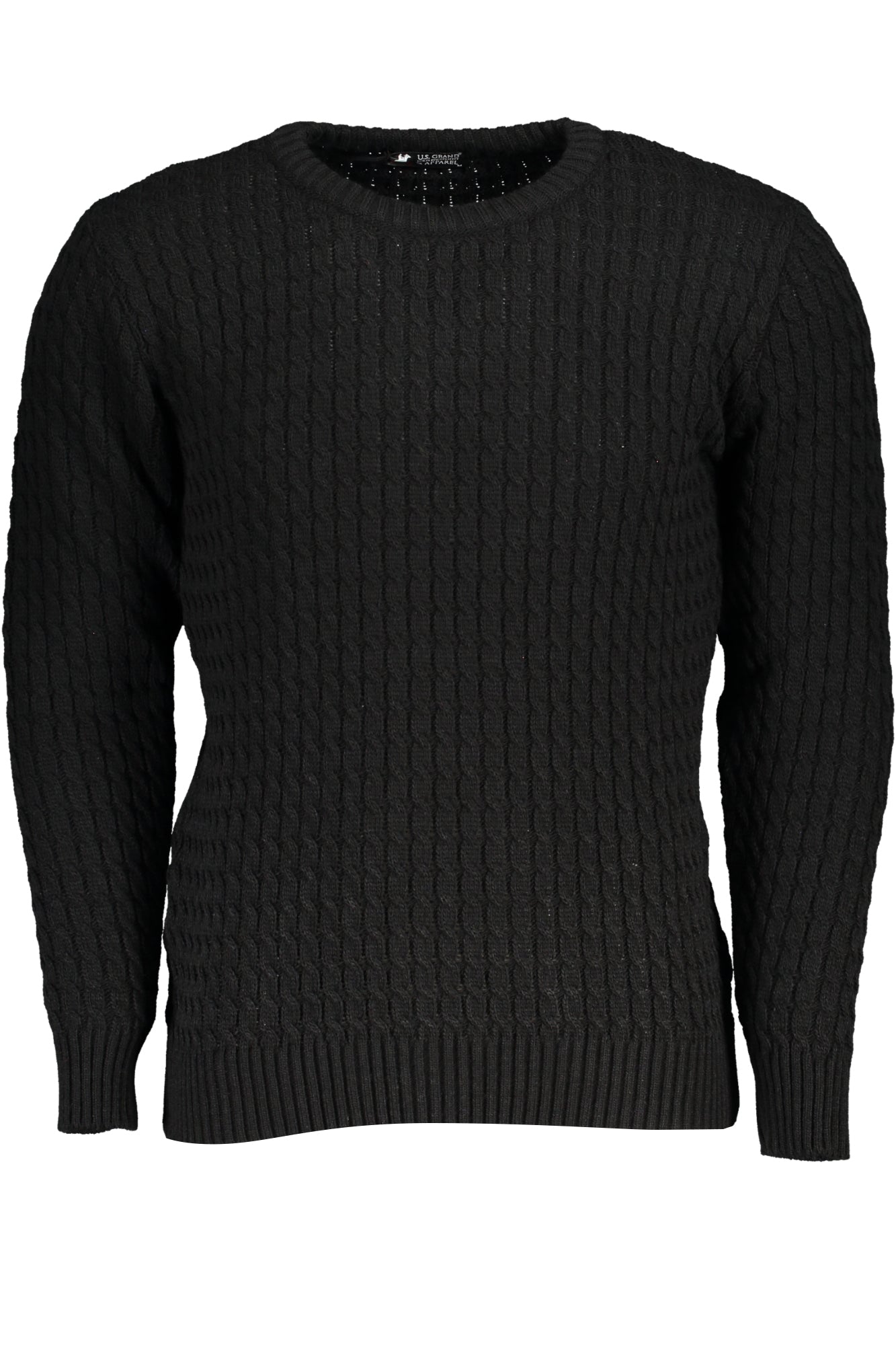 U.S. Grand Polo Maglione Uomo Nero"" - mem39