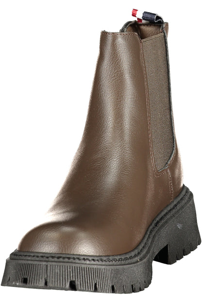 U.S. POLO ASSN. CALZATURA STIVALE DONNA MARRONE