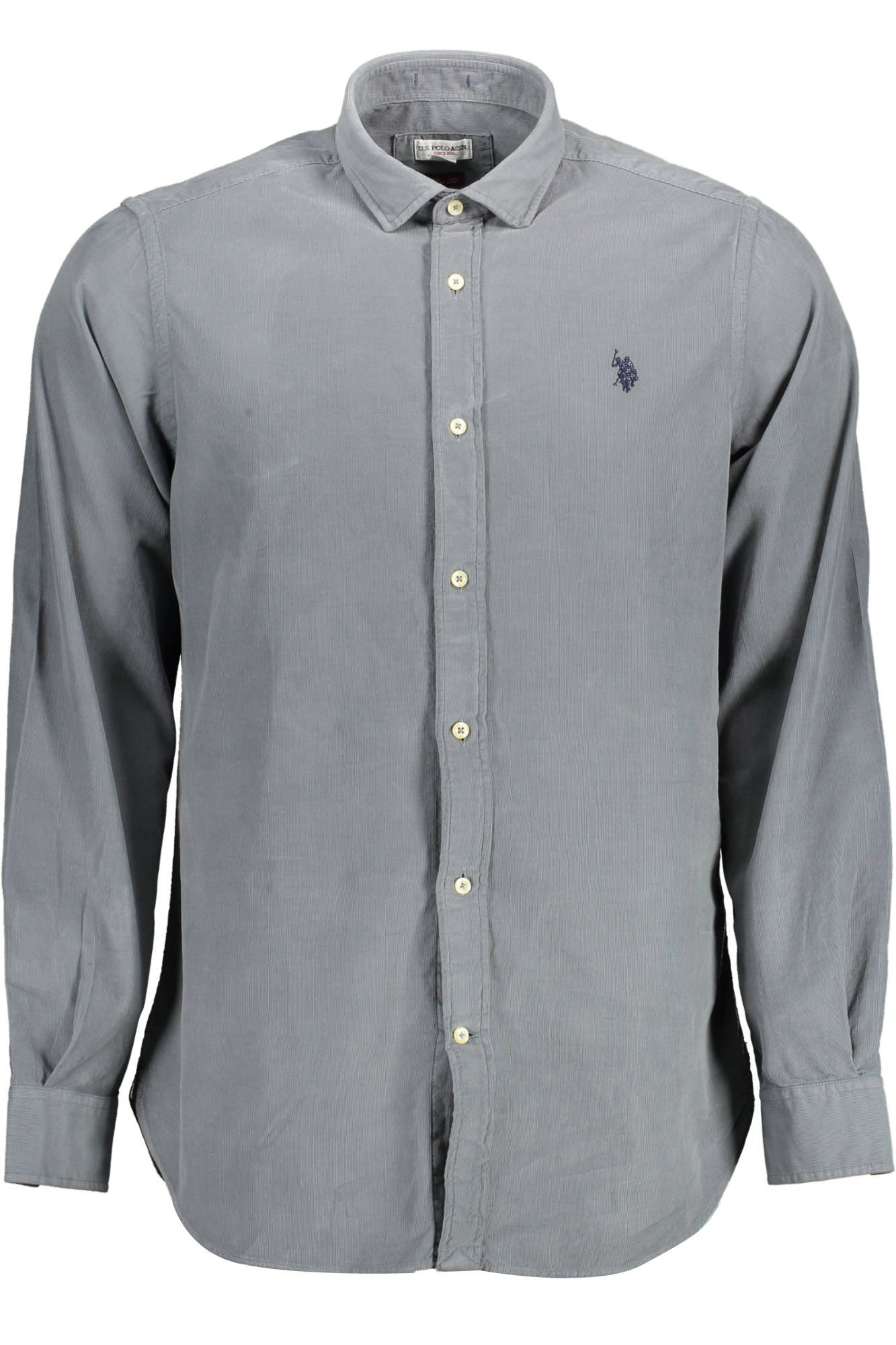 U.S. POLO CAMICIA MANICHE LUNGHE UOMO BLU