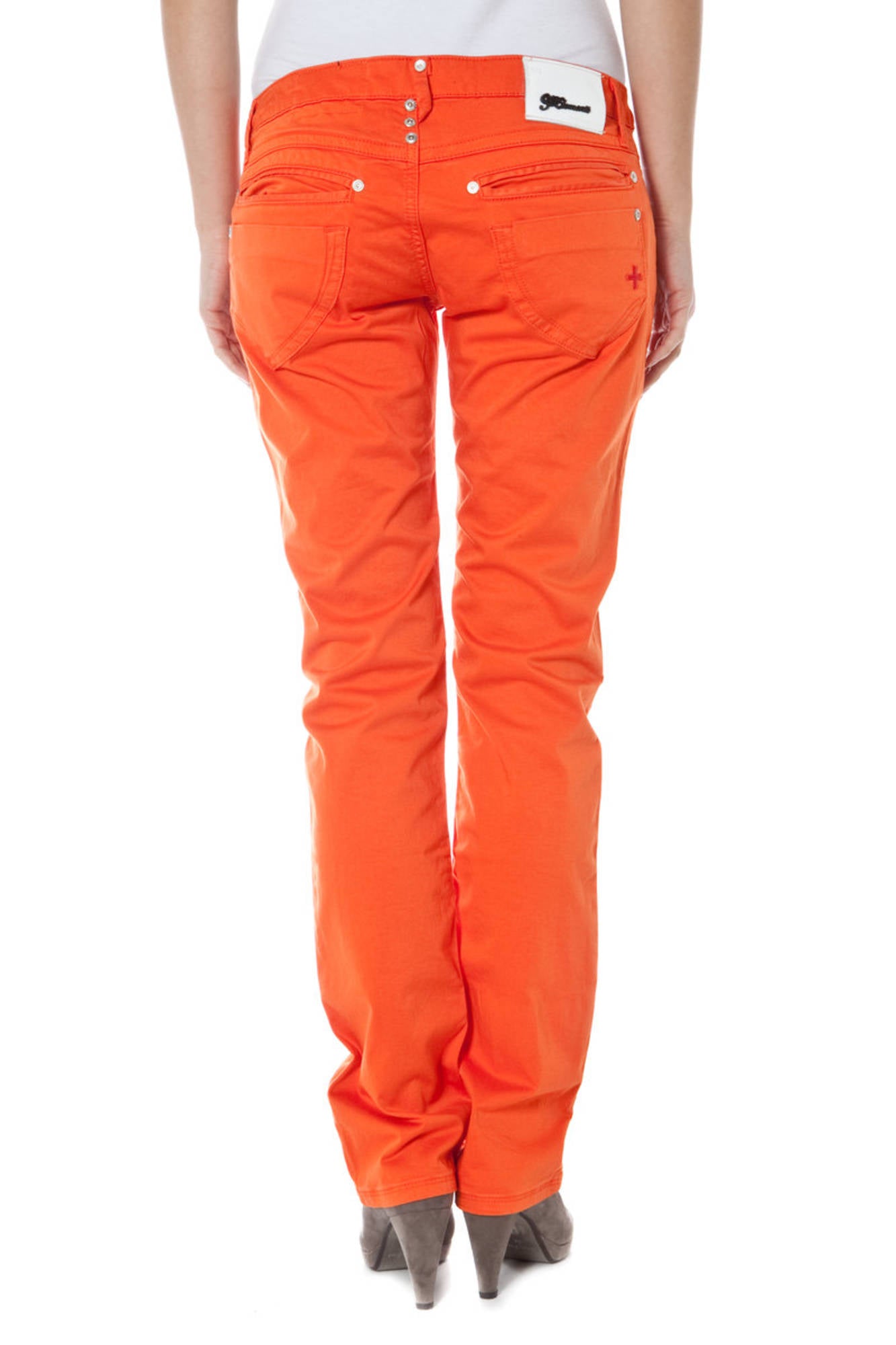 Zuelements Pantalone Donna Arancio"" - mem39