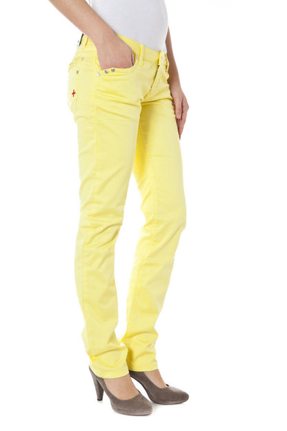 Zuelements Pantalone Donna Giallo"" - mem39